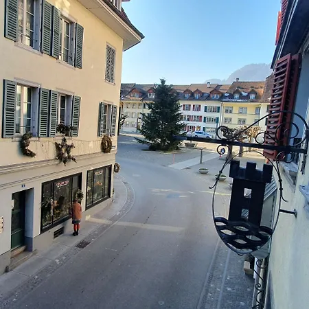 The Aarburg & Cafe Unterseen